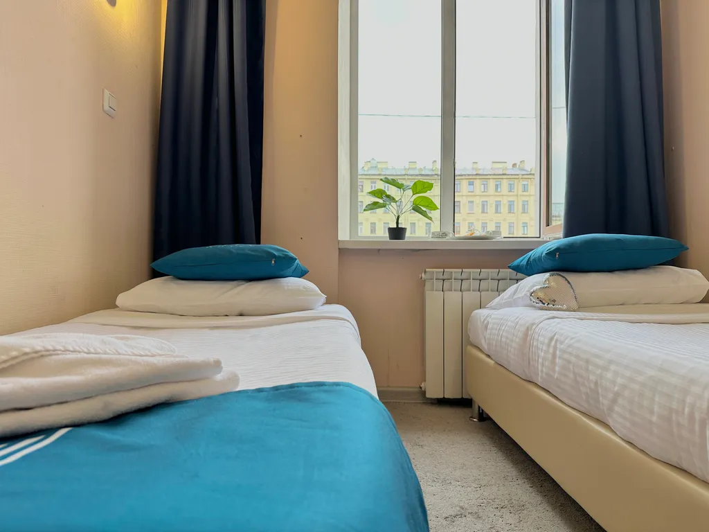 Квартира Трехместные апартаменты с раздельными кроватями, в самом центре города — Санкт-Петербург