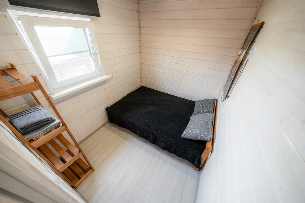 Скандинавский дом с баней