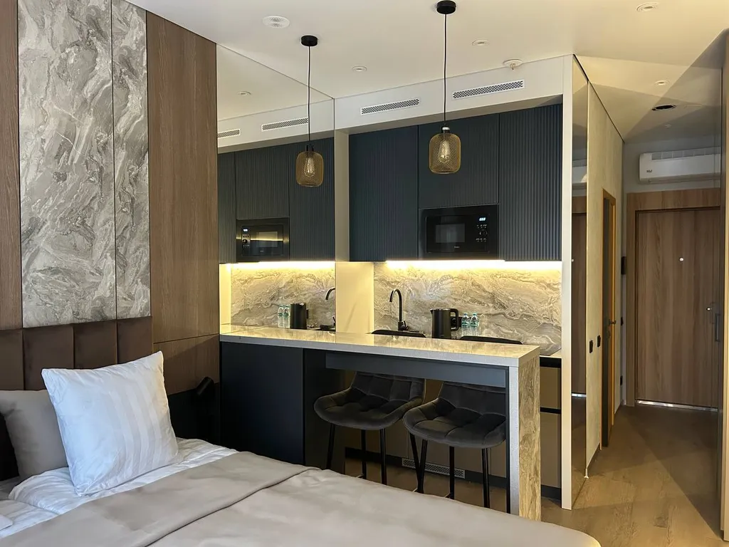 Квартира Апартаменты с бассейном на берегу Финского залива — аренда посуточно в Зеленогорск