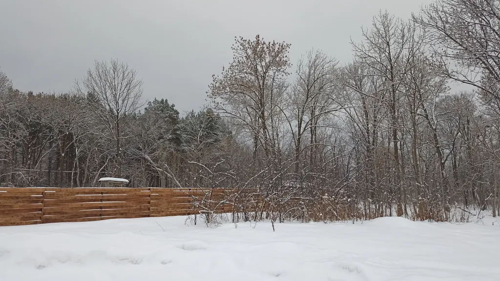 Дом A-frame у подножья горы