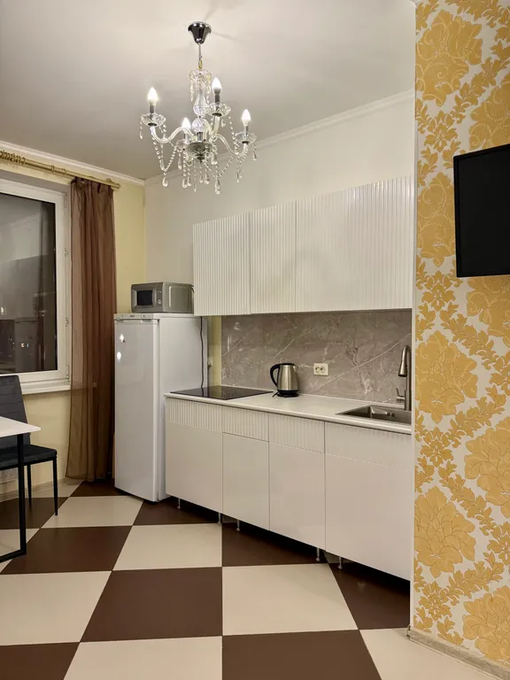 Квартира Квартира Уютная еврооднушка в Московском районе, недалеко от аэропорта — Санкт-Петербург