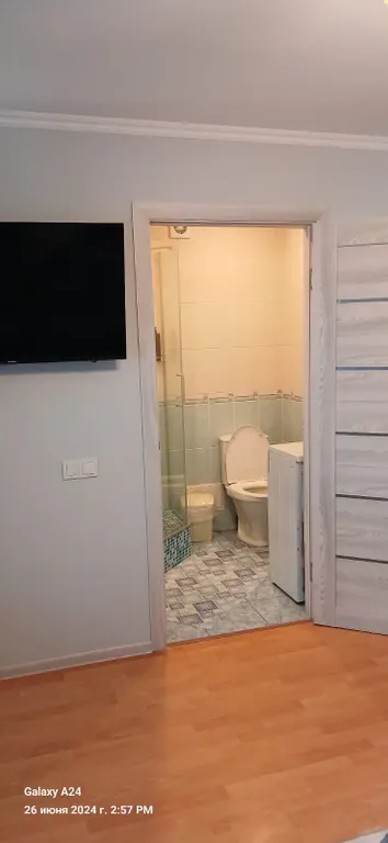 Уютная квартира в центре города, с видом на реку Ловать