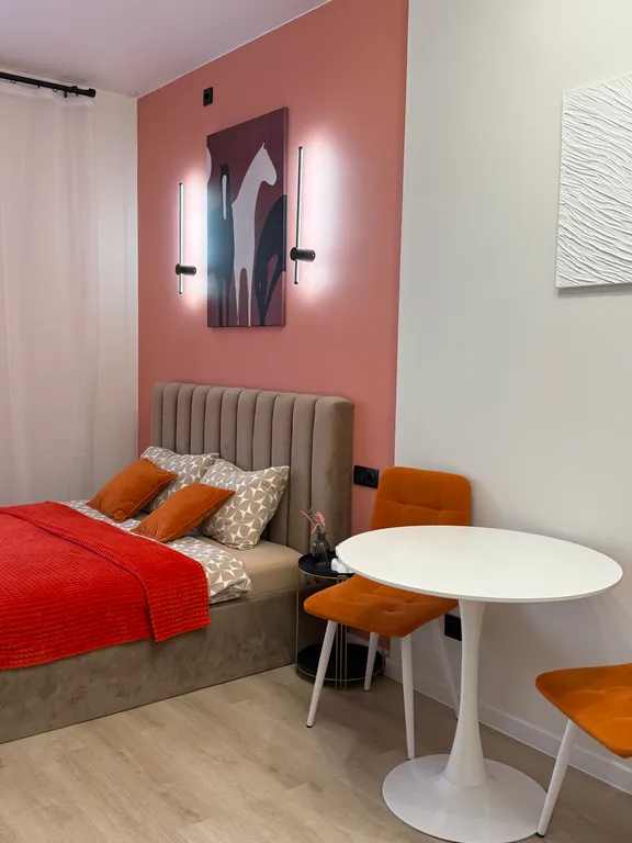 Квартира Квартира Стильная студия в ЖК Метрополис с видом на парк — Красноярск