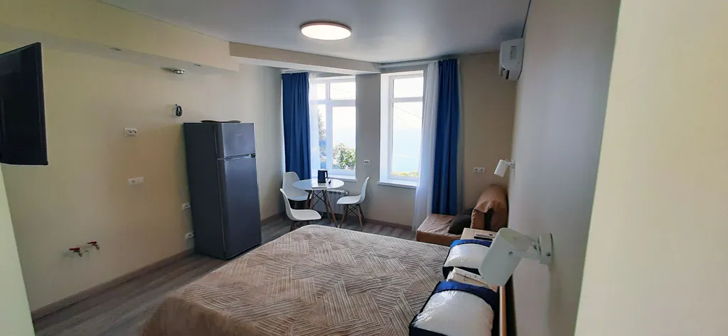 Квартира Двухместный номер с доп. местом без балкона с видом на море — Лазаревское