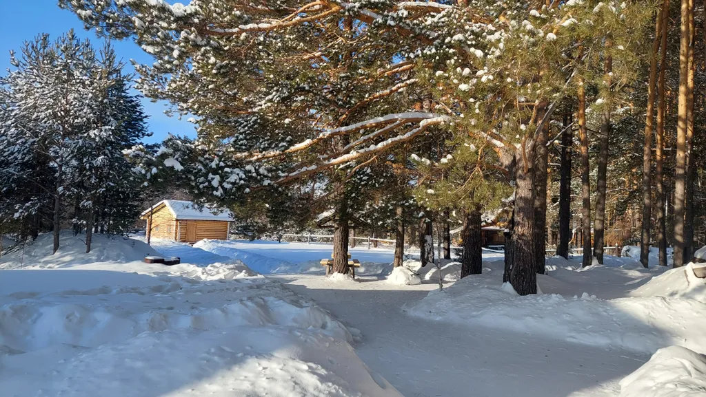 Уютный домик с видом на гору Малиновая