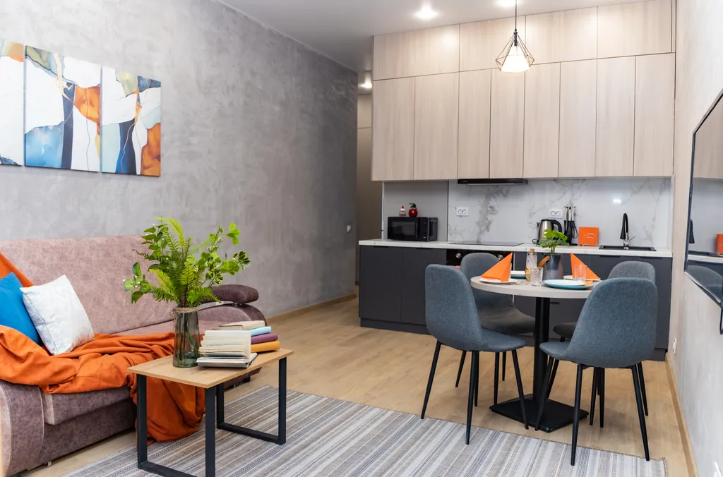 Новая 1-комнатная квартира в жк four seasons 321