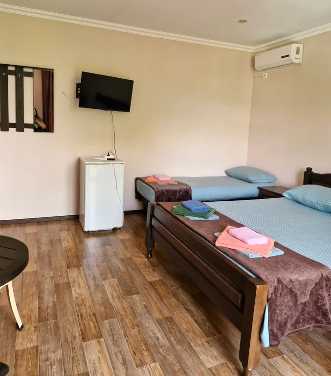 Семейная комната с личным внешним санузлом и балконом