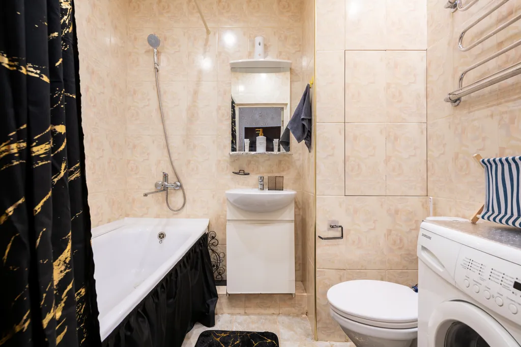 Уютная студия в ЖК комплексе бизнес класса с панорамными окнами