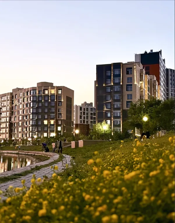 2-комнатная на набережной с видом на реку