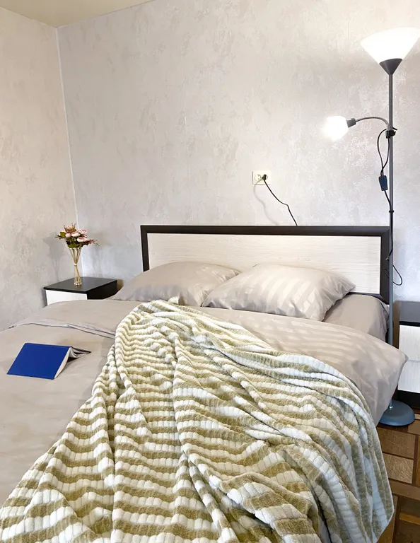 Уютная 1-комнатная квартира с широкой кроватью