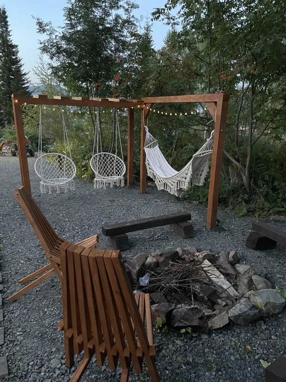 Коттедж Дом Сканди с видом на гору — Шерегеш