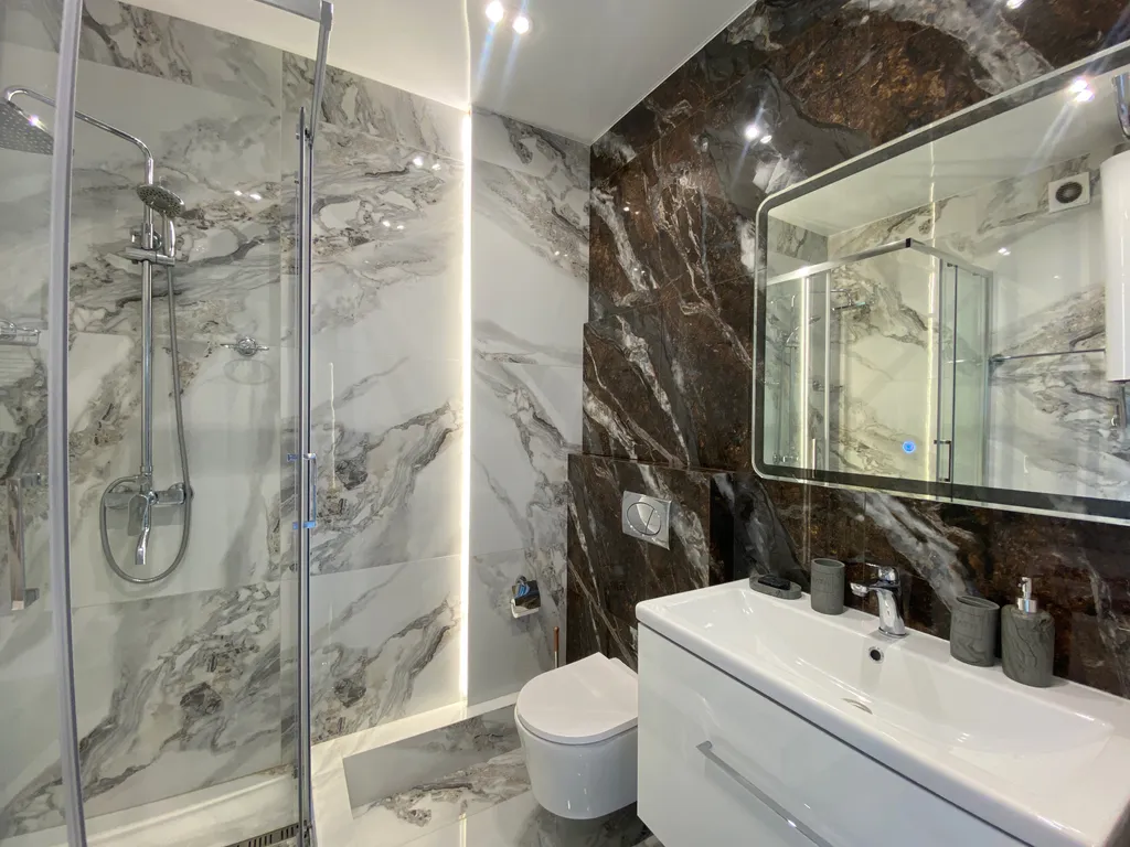 Прекрасная светлая студия у бухты Золотой рог