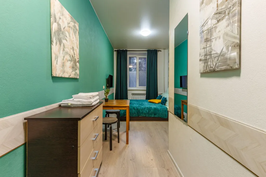 Квартира Квартира Green студия N1 — Санкт-Петербург