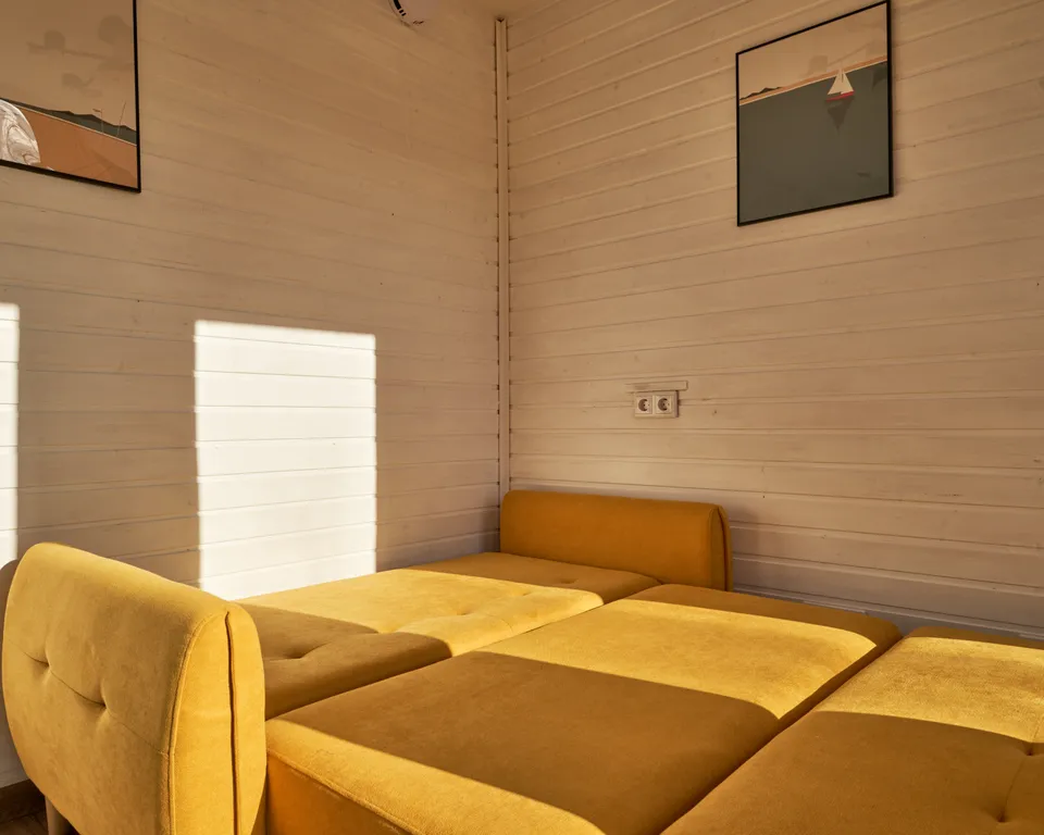 Уютный дом на можайском водохранилище в поселке с собственным пляжем