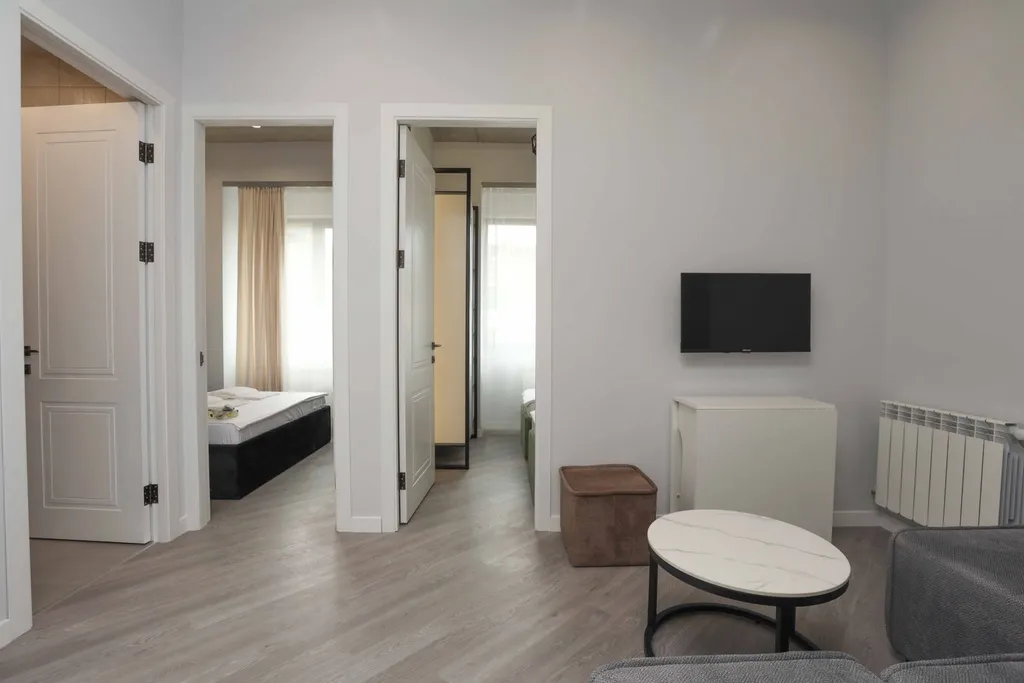 Квартира с 2 спальнями с балконом