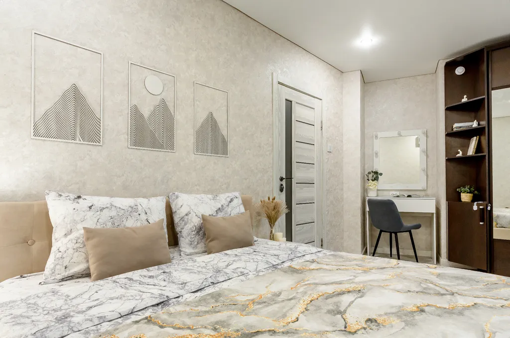 Уютная 2-комнатная квартира, 55 м², 3 кровати