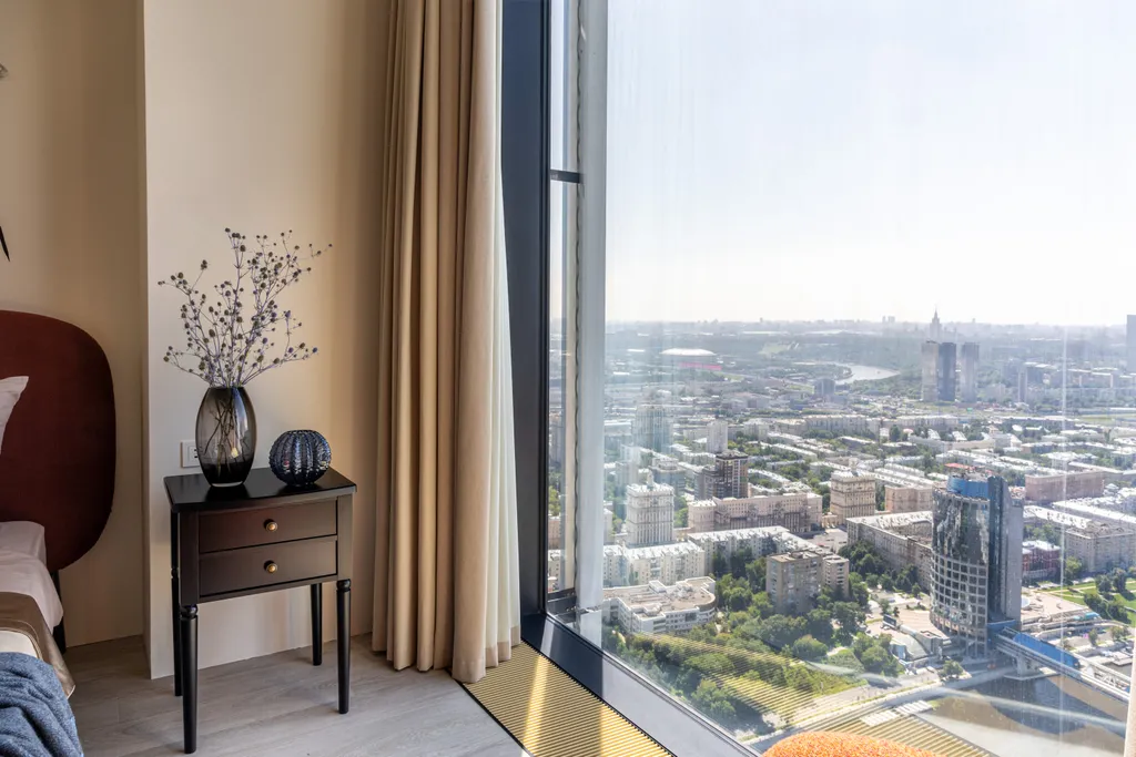 Апартаменты в Москва-сити с панорамным видом