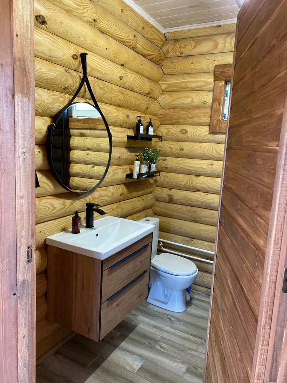 Дом из сруба в Самурском лесу