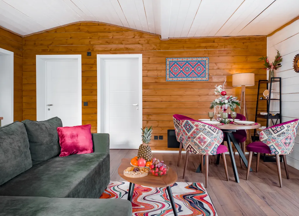 Дом c сауной и видом на лес