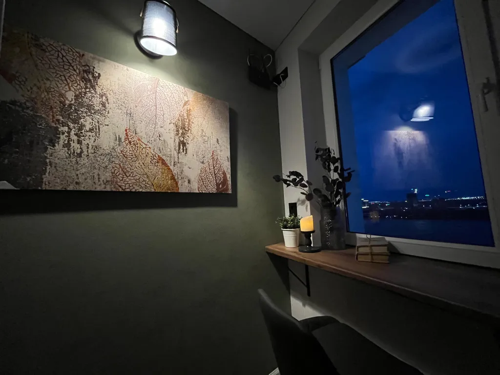 Апартаменты с видом на реку, проектором и игровой приставкой PS4