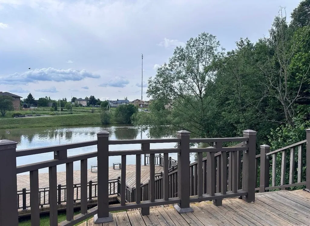 Коттедж Семейный дубльдом у пруда с баней и купелью в Новой Москве — Птичное