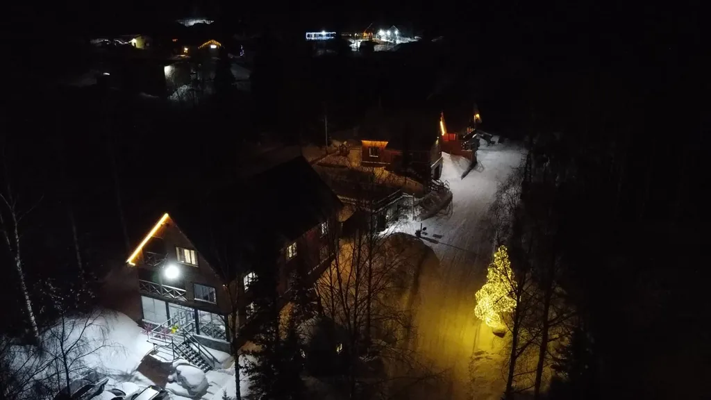 Коттедж с панорамными окнами