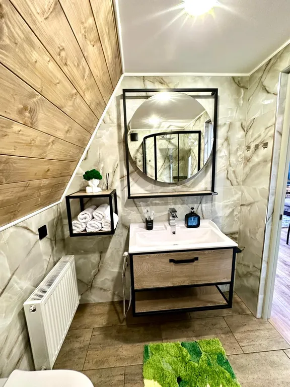 А-фрейм с видом на горы