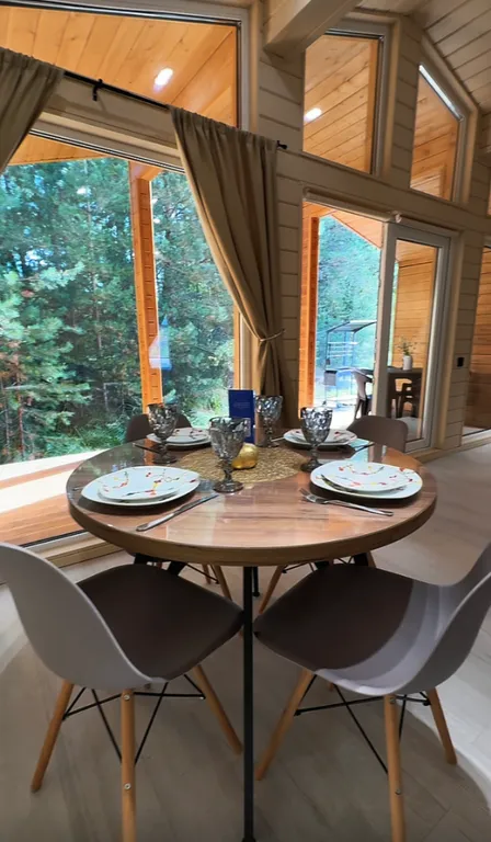 Дизайнерский коттедж возле курорта Игора (серый Balance) — аренда посуточно в Сосново