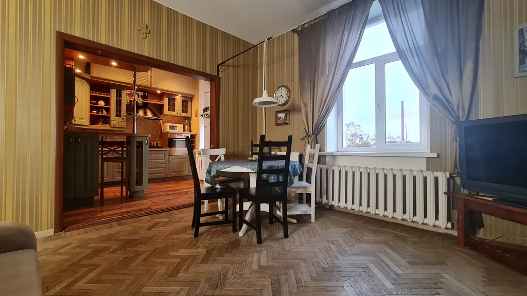 Квартира Квартира Атмосферная трёшка с видом на Екатерининский парк. — Пушкин