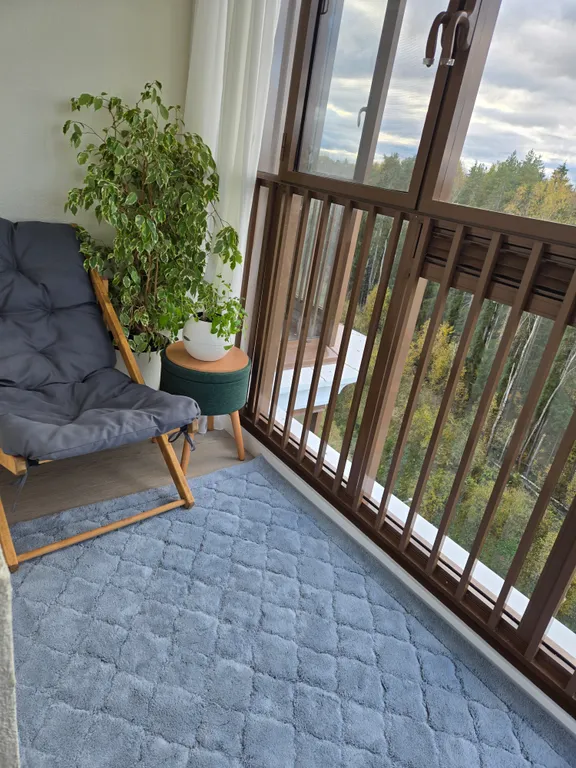 Квартира Новая квартира-студия с панорамным видом на лес — Ломоносов