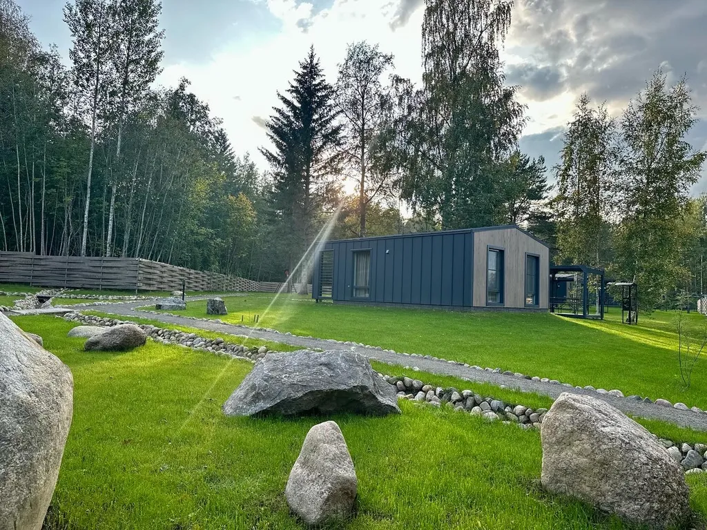 Коттедж Коттедж в стиле Барнхаус в аутентичном лесу — Петяярви
