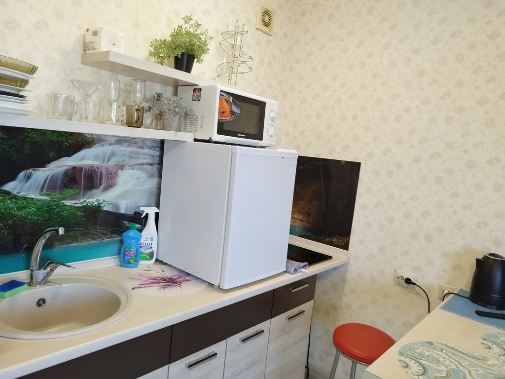 Квартира Квартира Уютная студия с большой кроватью — Иркутск