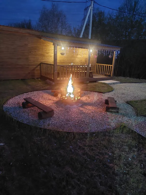 Коттедж Современный дом в стиле a-frame — Иннолово