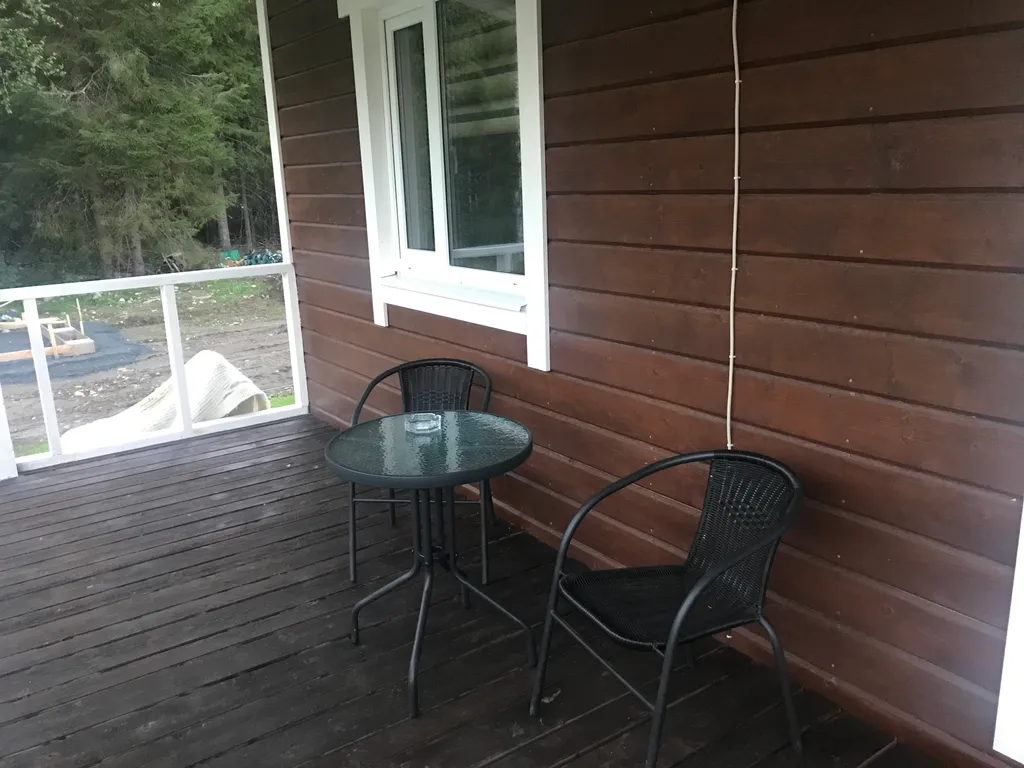 Дом у реки с сауной