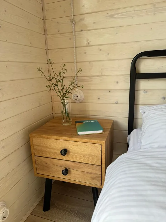 Дом А-фрейм на речке под Клином