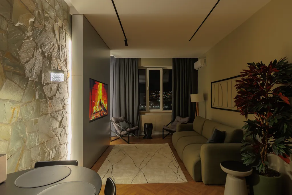 Видовые апартаменты с мастер ванной