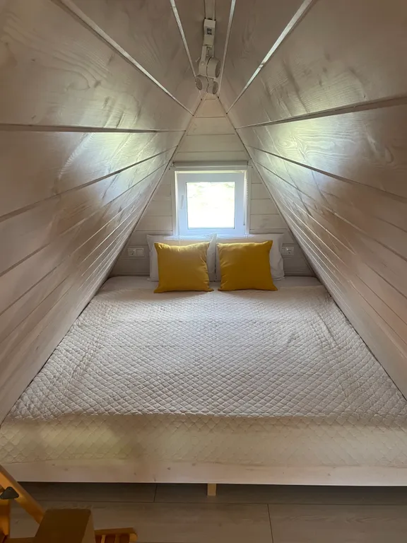 A-frame на берегу Волги