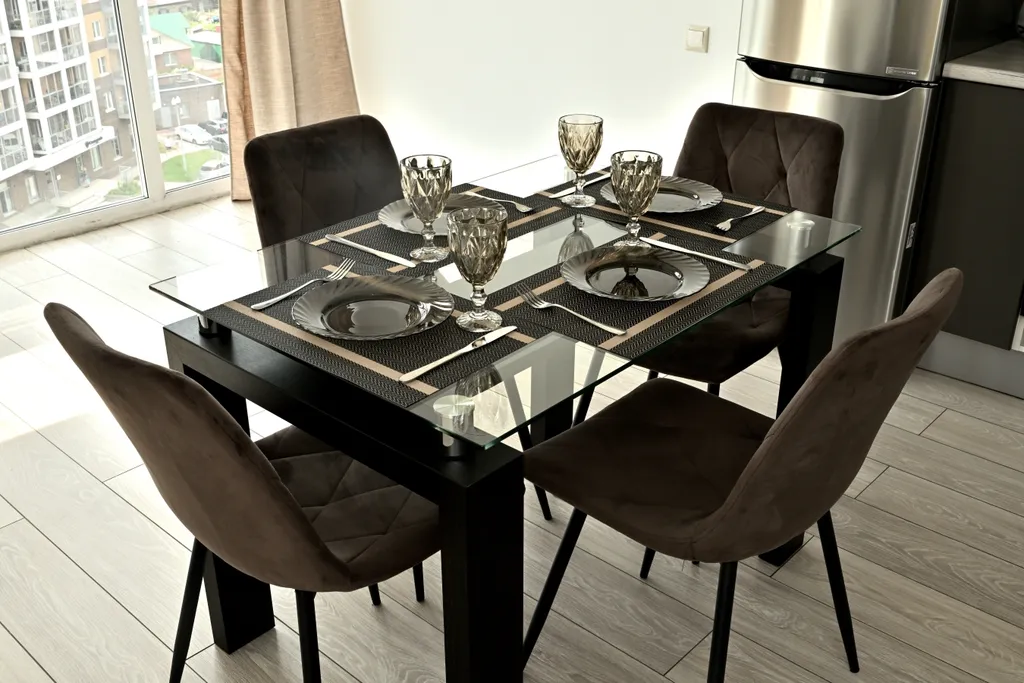 Уютная квартира-студия в центре города с красивым видом