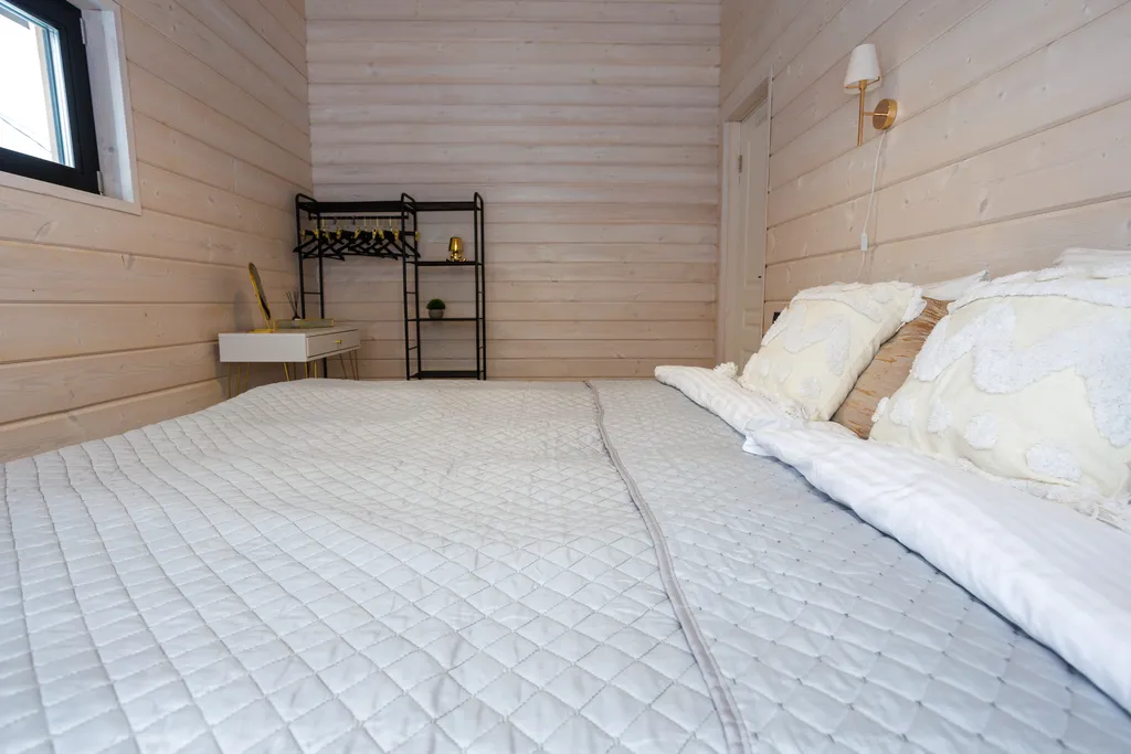 Уютный дом для отдыха на природе с просторной сауной