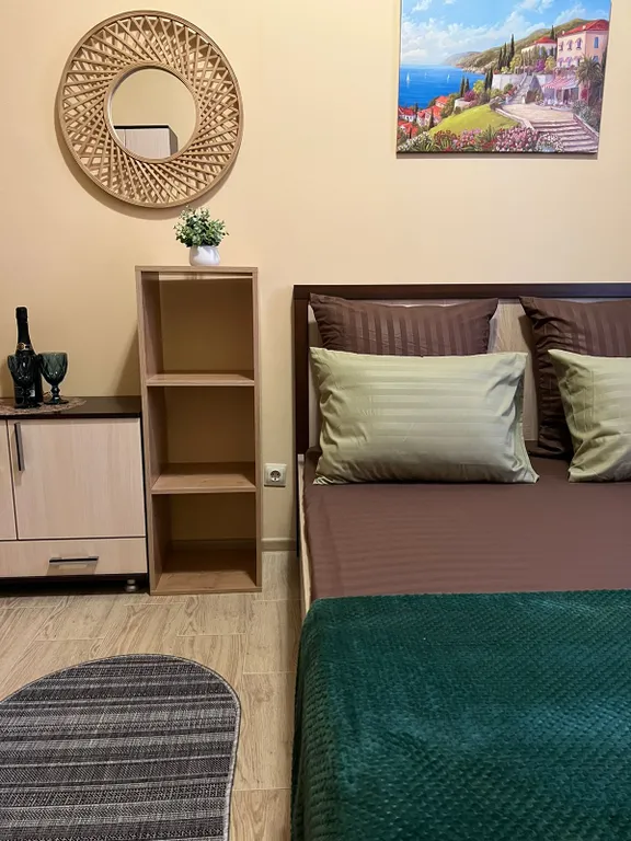 Квартира Квартира Уютный двухместный номер с одной общей кроватью — Геленджик