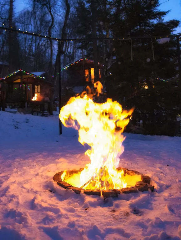 Коттедж Уютный домик с панорамными окнами с видом на лес — Архыз
