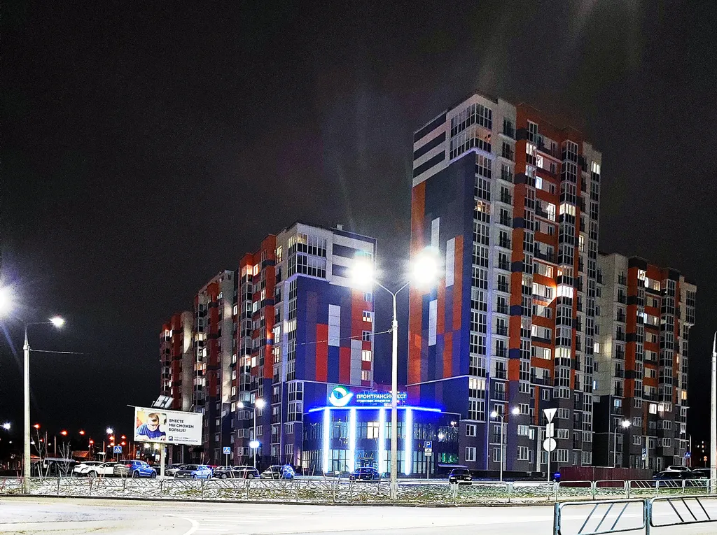 Центр новый дом, 11 этаж, вид на город