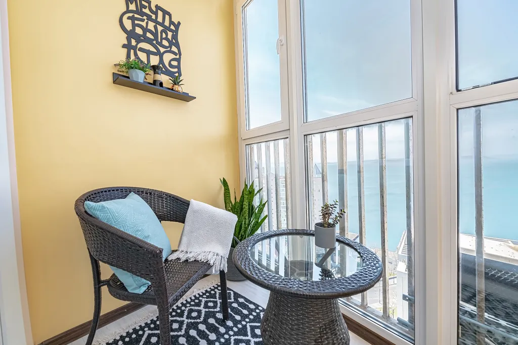 Family Suite, самый центр с шикарным видом на море