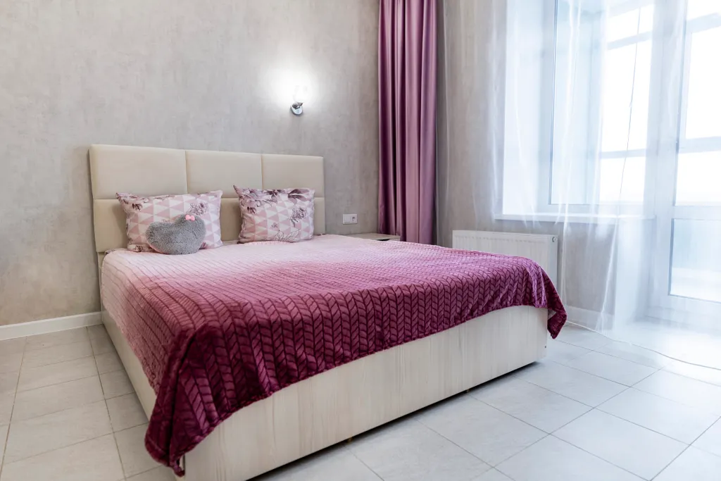 Просторная студия с отличным видом на город