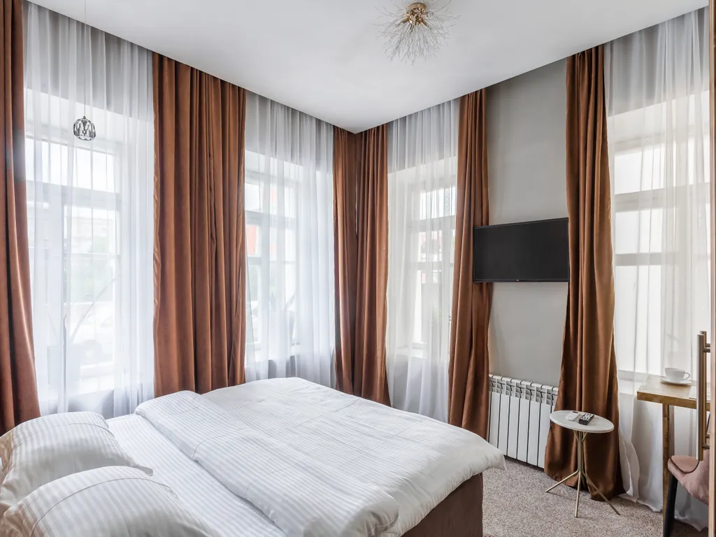 Квартира Квартира Трехместный номер Делюкс с видом на город — Москва