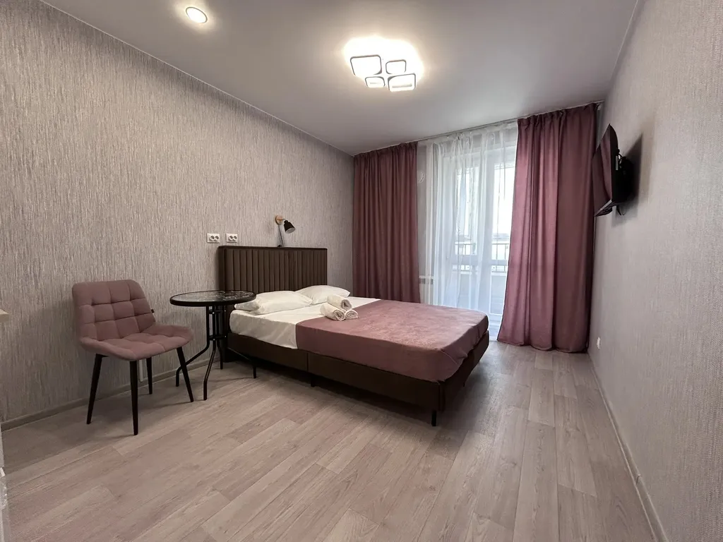 Студия рядом с аэропортом, заселение дистанционное. Отчётные документы