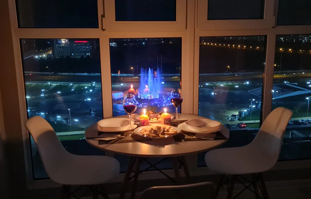 Апартаменты изумруд с видом на фонтан