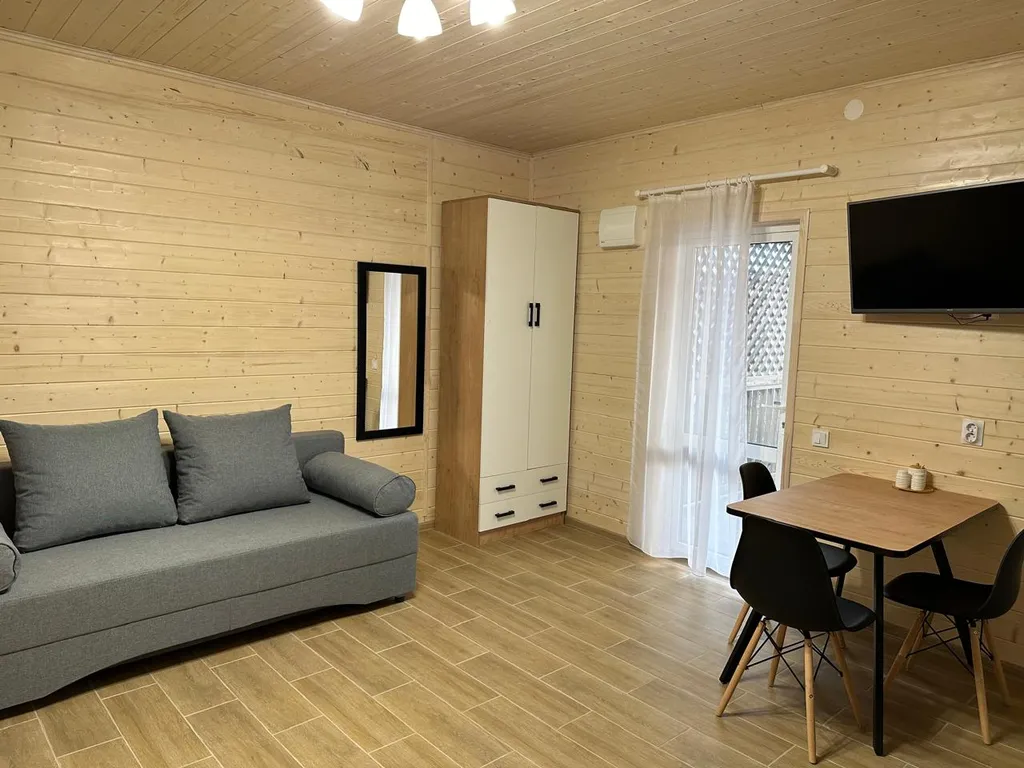 Домик с кухней для семейного отдыха