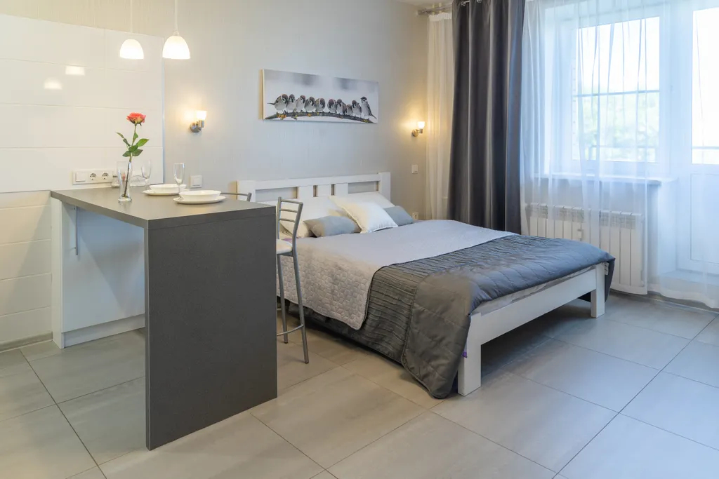 Квартира Квартира Студия рядом с парком Нефтяник и гостиницей Русские сезоны — Ярославль