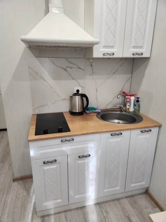 Студия с новым ремонтом